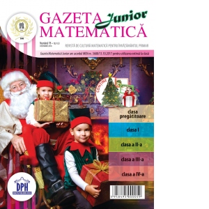 Vezi detalii pentru Gazeta Matematica Junior nr. 78 (Decembrie 2018)