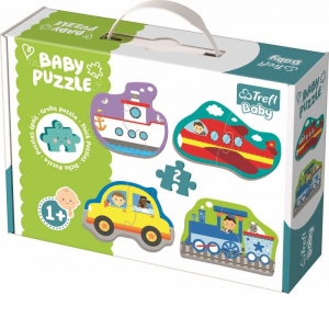 Puzzle Baby Clasic Vehicule Pentru Transport