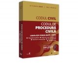 Codul civil si Codul de procedura civila: octombrie 2018. Editie tiparita pe hartie alba