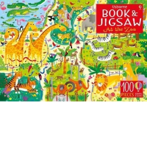 Book & Jigsaw At the Zoo