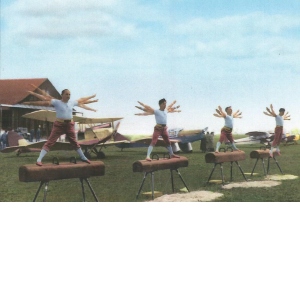 Vedere Lyon, pionierii aviatiei la antrenament