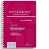 Codul de procedura civila (actualizat la 10 ianuarie 2019)
