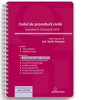 Codul de procedura civila (actualizat la 10 ianuarie 2019)