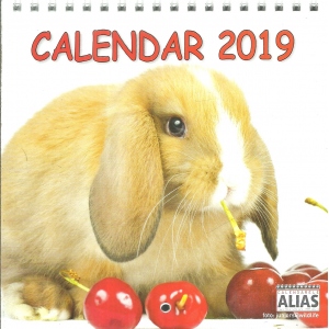 Mini calendar, Pui de animale 2019
