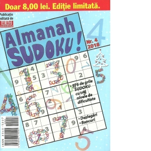 Almanah Sudoku, Nr.4/2018