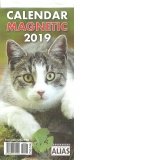 Calendar magnetic pisici 2019