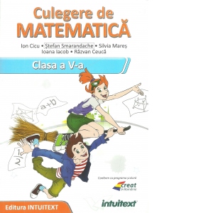 Culegere de matematica pentru clasa a V‑a Carte poza bestsellers.ro