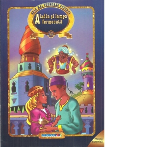 Cele mai frumoase povesti - Aladin si lampa fermecata (format A4 + masca surpriza)