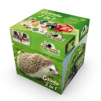 Cutiuta cu jocuri 2 in 1. Pacalici cu animale mici si Nu te supara, frate!