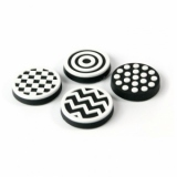 Magnet   alb si negru   BLACKWHITE (4 buc set)