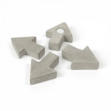 Magnet    sageata ciment   CONCRETE ARROW (4 buc set)