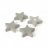 Magnet   stea ciment   CONCRETE STAR (4 buc set)