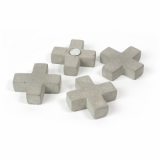 Magneti   cruce ciment   CONCRETE CROSS (4 buc set)