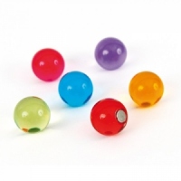 Magnet utilitar   minge colorata   Bolla (6 buc set)