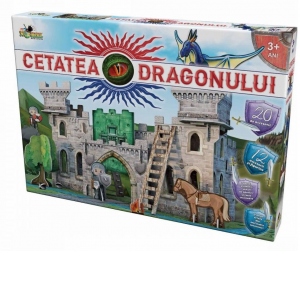 Puzzle 3D - Cetatea Dragonului, 116 piese