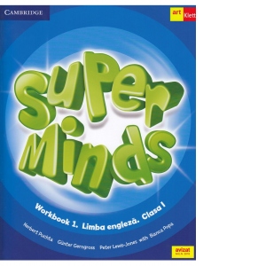 Super Minds. Workbook 1. Limba Engleza. Clasa 1 + CD Carte Școlară