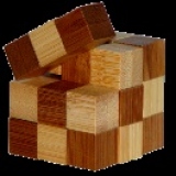 Bamboo Snake Cubes, Mini Puzzle