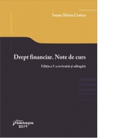 Drept financiar. Note de curs. Editia a 5-a