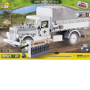 Set Constructie Small Army, Masina Militara Opel Blitz 3T