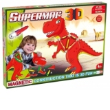 Supermag 3D - Jucarie Cu Magnet T-Rex