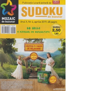 Sudoku de buzunar, Nr.4/2019