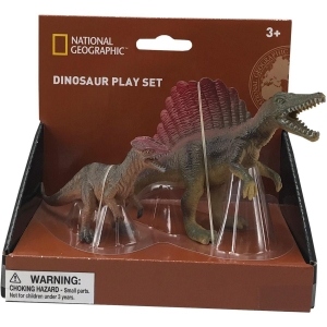 Set 2 figurine - Spinosaurus si Dilophosaurus