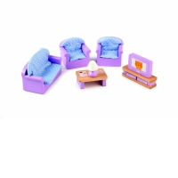 Mobilier living pentru casuta papusii