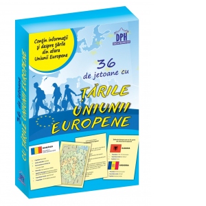 36 de Jetoane cu tarile Uniunii Europene