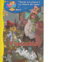 Invat sa citesc cu litere de tipar. Pinocchio