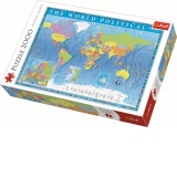 Puzzle Trefl 2000 Harta Politica a Lumii