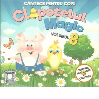 Clopotelul Magic. Volumul 8. Cantece pentru copii (contine mini carte de colorat)
