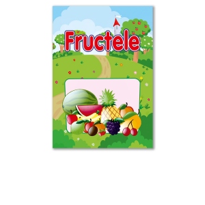 Caiet de colorat - Fructele, format A4