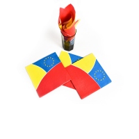 Servetele decorative tricolor, set 12 bucati