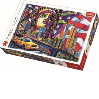 Puzzle Trefl 1000 New York in Culori