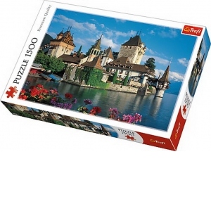 Puzzle 1500 Castelul Oberhofen Elvetia