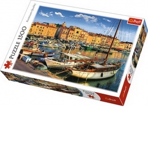 Puzzle 1500 Port Vechi In Saint Tropez