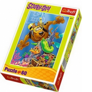 Puzzle Trefl 60 Scufundari cu Scooby Doo