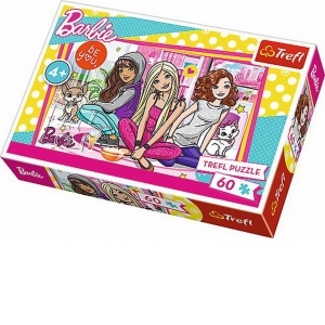 Puzzle 60 Barbie si Prietenii