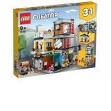 LEGO Creator 3 in 1 - Magazin de animale si cafenea 31097, 969 piese