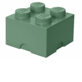 Cutie depozitare LEGO 2X2 verde nisip  (40031747)