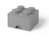 Cutie depozitare LEGO 2x2 cu sertar, gri (40051740)