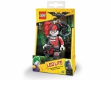 Breloc cu lanterna LEGO Harley Quinn (LGL-KE107)