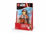 Breloc cu lanterna LEGO Star Wars Poe Dameron (LGL-KE95)