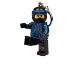 Breloc cu lanterna LEGO Ninjago Jay (LGL-KE108J)