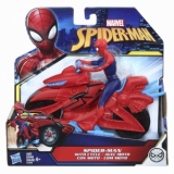 Spiderman Figurina Cu Motocicleta