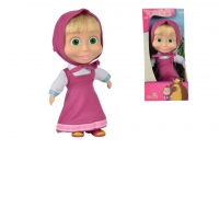 Masha cu Corp Moale si Par 23cm