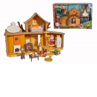 Masha Casuta Ursului cu 2 Etaje, Figurine si Functiuni