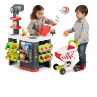 Smoby Supermarket cu Functiuni si 42 de Accesorii