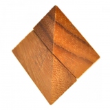 Puzzle din lemn - Pyramid 2 Pcs