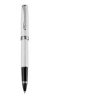 Roller Excellence A2 White Pearl, corp metalic lacuit, alb/negru, accesorii cromate